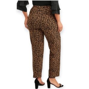 Animal Print Dress Pants
